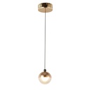 LÁMPARA DE TECHO COLGANTE ALUMINIO REDONDO LED 6W 500Lm 3000K Ø100x1200mm ARTE ILLUMINA MELANIE