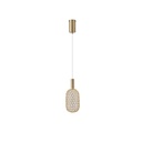 LÁMPARA DE TECHO COLGANTE LED 6.3W 648lm 3000K Ø130x1588mm ARTE ILLUMINA PERFORATO