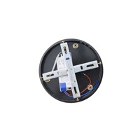 LÁMPARA COLGANTE ACRÍLICAS REDONDA LED 34W 3024lm 3000K Ø340mm NEGRO ARTE ILLUMINA FIRENZE