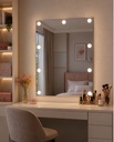 ESPEJO MAQUILLAJE RECTANGULAR LED 9W 1680lm 85-265V 40x50 "LOGE" ARTE ILLUMINA