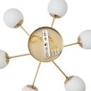 LÁMPARA DE TECHO COLGANTE 3xE27 MÁX. 15W 620x730mm BLANCO ARTE ILLUMINA PUFF