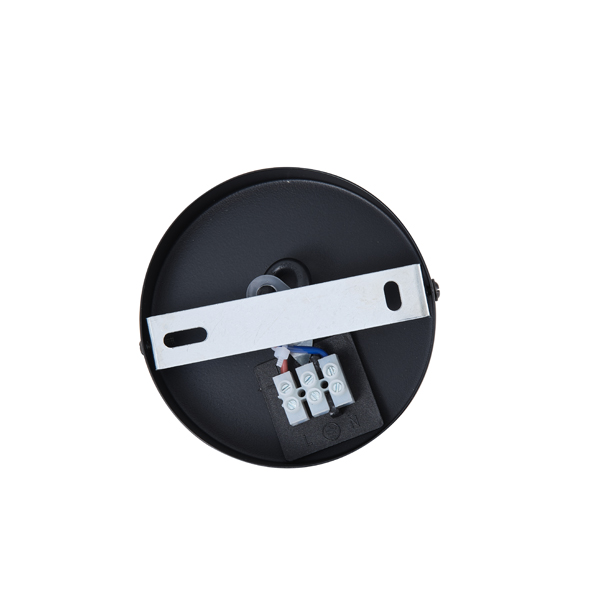 LÁMPARA DE TECHO COLGANTE DE CRISTAL 1xE27 150×1240mm NEGRO ARTE ILLUMINA AURELIA
