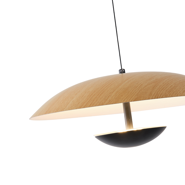 LÁMPARA DE TECHO COLGANTE PINTURA MADERA LED 7W 338lm 3000K Ø345mm ARTE ILLUMINA PENNY