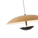 LÁMPARA DE TECHO COLGANTE PINTURA MADERA LED 7W 338lm 3000K Ø345mm ARTE ILLUMINA PENNY