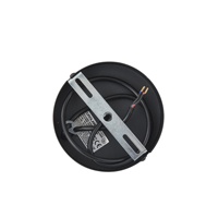 LÁMPARA DE TECHO COLGANTE DE METAL 1xE27 MÁX. 15W Ø450mm MÁX. 15W NEGRO-ORO ARTE ILLUMINA GALILEA