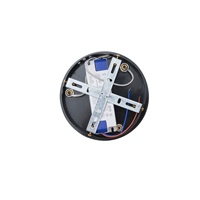 LÁMPARA COLGANTE ACRÍLICAS REDONDA LED 60W 5400lm 3000K Ø600mm PLATA ARTE ILLUMINA TORINO
