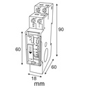 TEMPORIZADOR 16A 110-250V 100h GACIA