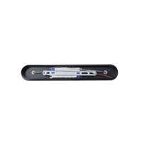 LÁMPARA COLGANTE ACRÍLICO LED 4 LUCES 4X15W 3000K 5400lm 1200 X270 X175mm ORO FRANCÉS ARTE ILLUMINA RAVENA
