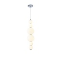 LÁMPARA DE TECHO COLGANTE ALUMINIO 24W 2800lm 3000K 2800lm 3000K Ø175x2262mm BLANCO ARTE ILLUMINA BLOSSOM