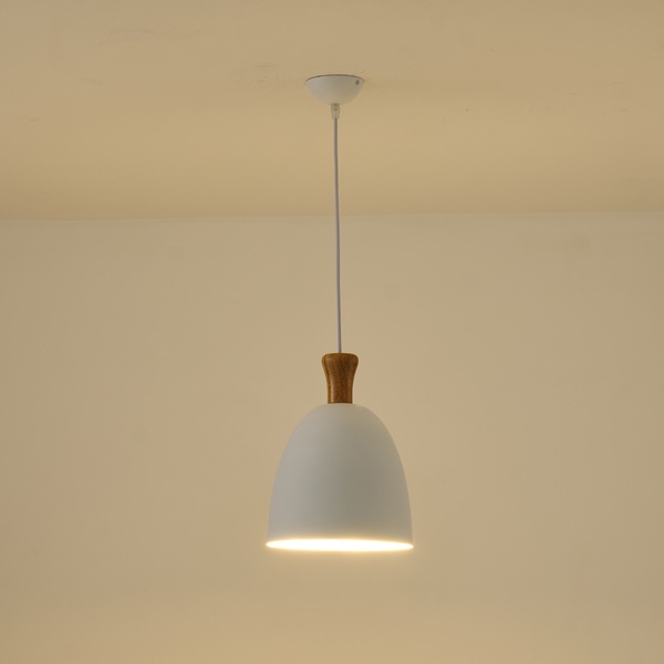 LÁMPARA COLGANTE METAL 1xE27 MAX 15W 230x320mm  ARTE ILLUMINA SIMPLO