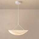 LÁMPARA DE TECHO COLGANTE  LED 9W 405Lm 3000K Ø400mm BLANCO ARTE ILLUMINA NEFI