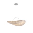 LÁMPARA DE TECHO COLGANTE LED 12W 540lm 3000K Ø500mm BLANCO ARTE ILLUMINA NEFI (copia)