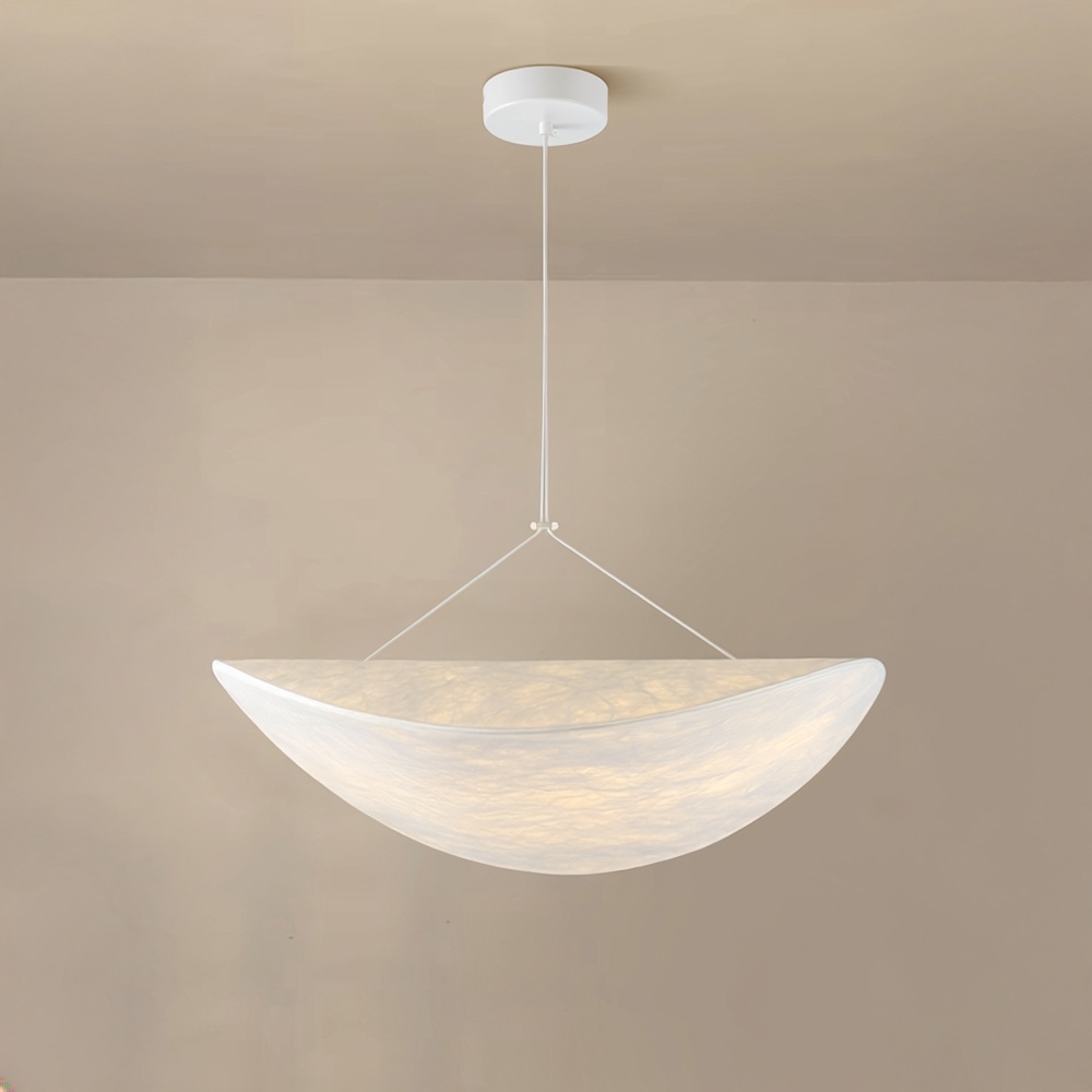 LÁMPARA DE TECHO COLGANTE LED 12W 540lm 3000K Ø500mm BLANCO ARTE ILLUMINA NEFI (copia)