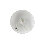 LÁMPARA DE TECHO COLGANTE METAL-CRISTAL TRANSPARENTE 8xE27 MÁX. 15W 390x750mm ARTE ILLUMINA DUKE