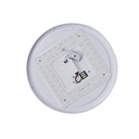 PLAFÓN DE TECHO LED 60W 3300lm 3000K Ø50 3CCT 3000-4000-6500K 510Χ60mm BLANCO ARTE ILLUMINA MOTIVO