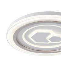 PLAFÓN DE TECHO LED 60W 5100lm 3000K Ø50 3000-4000-6500K 3CCT 490x50mm BLANCO ARTE ILLUMINA MOTIVO