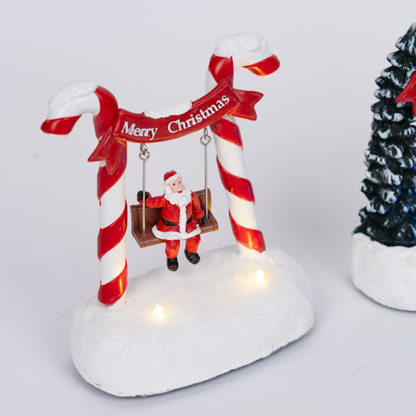 CAJA EXPOSITOR, ESCENA NAVIDEÑA, DULCES, 2 DISEÑOS, 12 UDS., 10,7x15cm