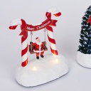 CAJA EXPOSITOR, ESCENA NAVIDEÑA, DULCES, 2 DISEÑOS, 12 UDS., 10,7x15cm