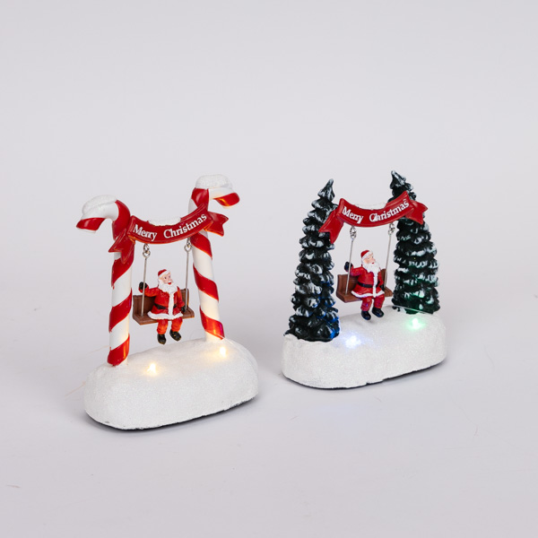 CAJA EXPOSITOR, ESCENA NAVIDEÑA, DULCES, 2 DISEÑOS, 12 UDS., 10,7x15cm