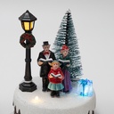 CAJA EXPOSITOR, PAPÁ NOEL, OSO Y CORO, 12 UDS., 9x12,8cm