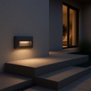 APLIQUE DE PASO LED SLIM 2W IP65 3CCT 220-240V 230x80x27mm PRO