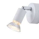 FOCO MÓVIL METALIZADO 1xGU10 MÁX. 7W 70x105mm GRIS ARTE ILLUMINA VORRAS