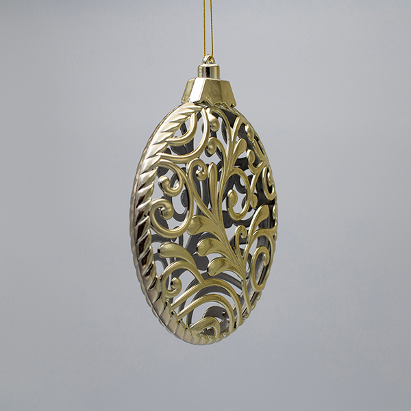 BOLA TALLADA, CHAMPÁN, 17x14,5cm