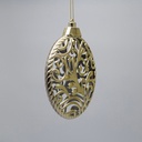 BOLA TALLADA, CHAMPÁN, 17x14,5cm