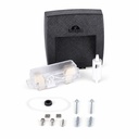 FUMAGALLI LORENZA 150 APLIQUE DE PARED GRIS TRANSPARENTE R7s LED 3,5W CCT