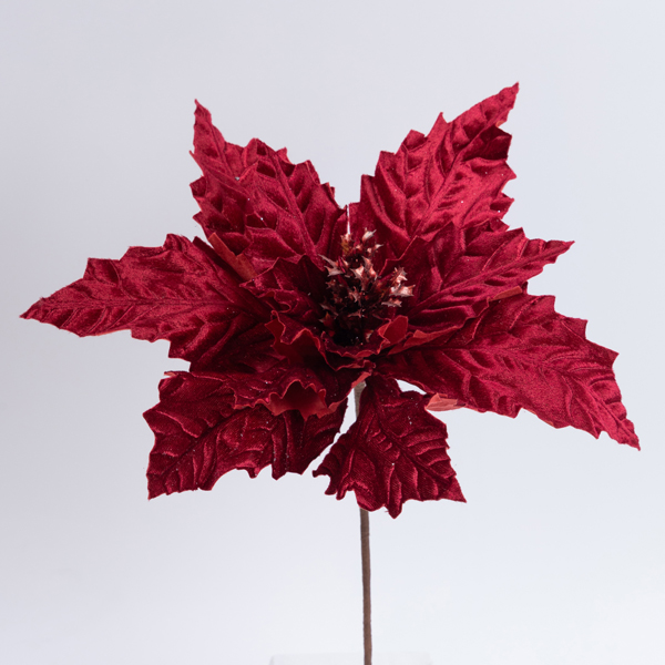 FLOR DE PASIÓN DE TERCIOPELO, BORGOÑA, 37x24cm