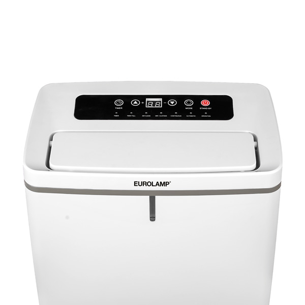 DESHUMIDIFICADOR 20L PANEL LED 320W 220-240V BLANCO/INOX