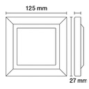 APLIQUE DE PASO LED SLIM 2W IP65 220-240V 230x80x27mm BLANCO PRO (OLD REF. E.145-52054)
