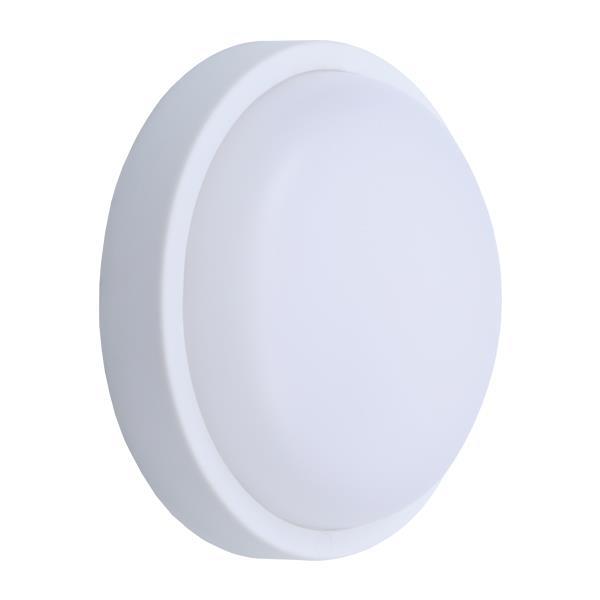 APLIQUE DE PARED "SEINAS ROUND" LED 12W Ø170X50 3000K IP54 BLANCO PLUS