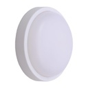 APLIQUE DE PARED "SEINAS ROUND" LED 12W Ø170X50 4000K IP54 BLANCO PLUS