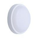 APLIQUE DE PARED "SEINAS ROUND" LED 18W Ø200x55 12/24V AC/DC 6500K IP54 BLANCO ARTE ILLUMINA