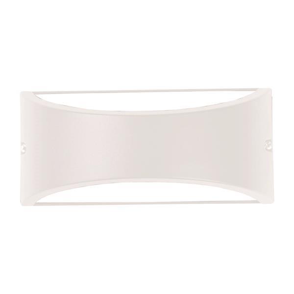 APLIQUE DE PARED "SOIKEA" E27 MAX 10W LED 220x99x100 IP54 BLANCO PRO