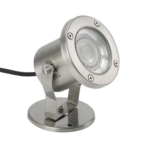 FOCO SUMERGIBLE 12V MAX 7W LED IP68 INOX