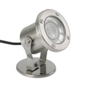 FOCO SUMERGIBLE 12V MAX 7W LED IP68 INOX