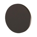 APLIQUE LED REDONDO 10W Ø150x50 3000K IP54 NEGRO PRO