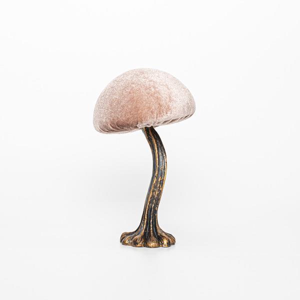 SETAS DE TERCIOPELO, BEIGE, 7,5x10,5cm