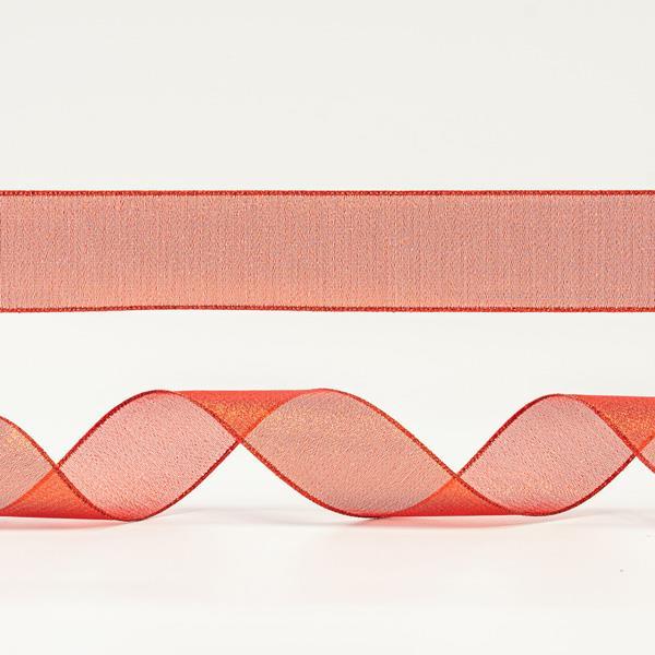 CINTA ROJA, COLOR METALIZADO, 6,35cm, 3M