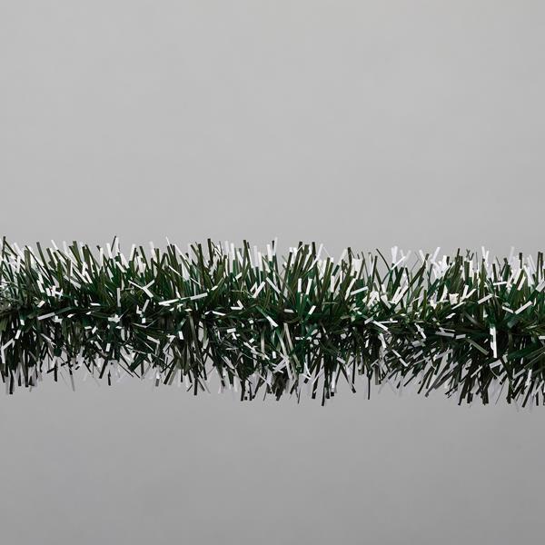 GUIRNALDA TINSEL 2m x 8cm COLOR VERDE NIEVE