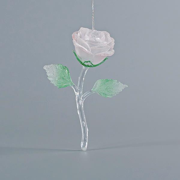 ROSA ACRILICO 3D, ROSA, 8,8x12,1cm