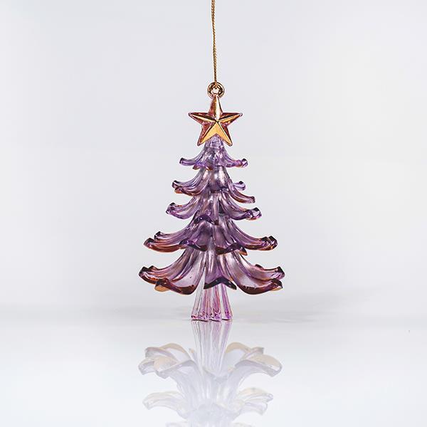 ÁRBOL DE ACRÍLICO 3D, ROSA, 8,8x12,8cm