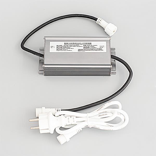 CONTROLADOR LED SYNCHRONOUS RGBW Y MANDO, CABLE 1,5m CON CONECTOR HASTA 3000 LED, IP65