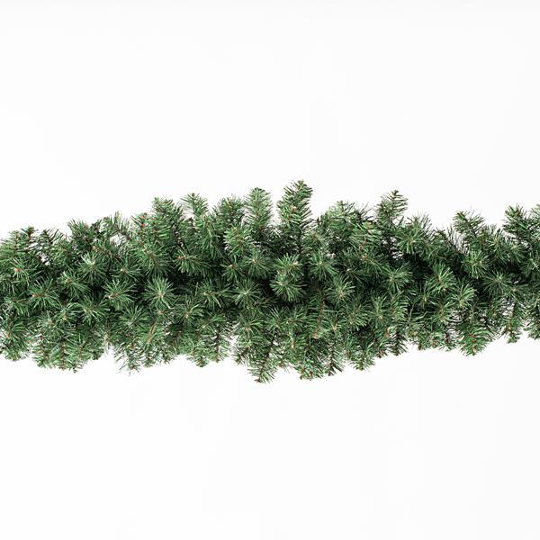 GUIRNALDA RAMIFICADA LAZO 300X40CM, 460 PUNTAS (ANCHO PUNTAS 8CM), COLOR VERDE