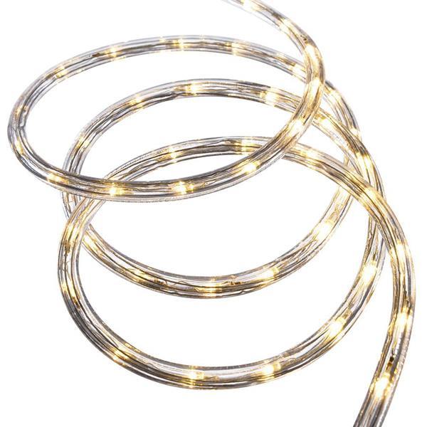 CABLE DE LUZ LED, 2 VÍAS, BLANCO CÁLIDO, 10 m, 24 LED/m, IP44