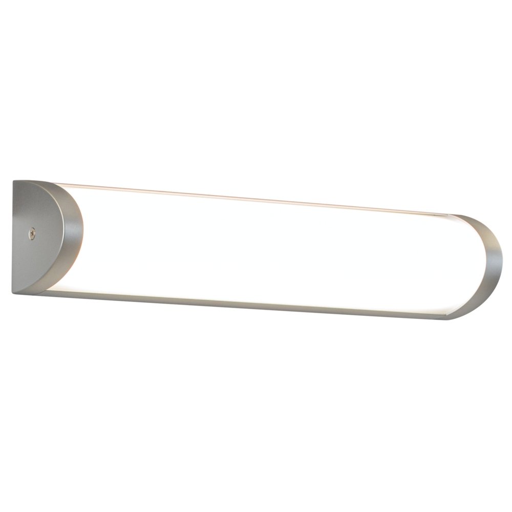 LUMINARIA LED PARA BAÑO "IRON5" 8W 4000K 350x75x66 IP44 NIQUEL MATE