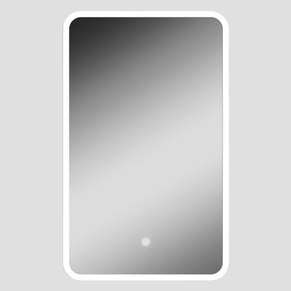 ESPEJO RECTANGULAR TÁCTIL LED 18W 4000K 450x750x31 "MIRO" ARTE ILLUMINA