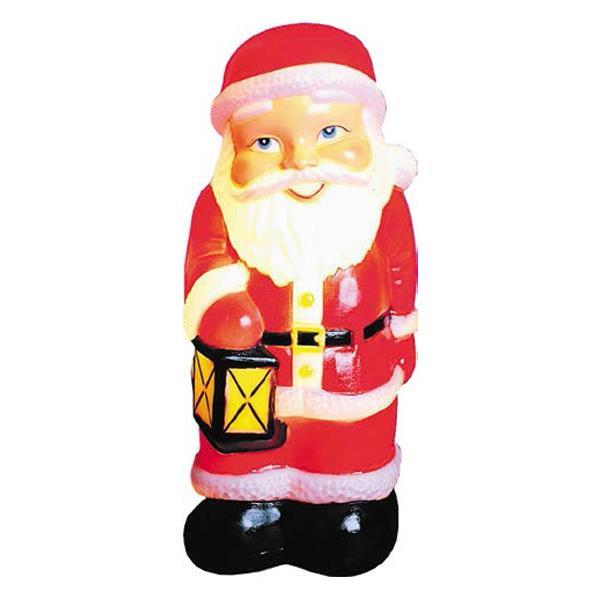 PAPÁ NOEL MULTICOLOR CON LINTERNA, 60cm